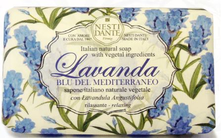 SAPONE VEGETALE LAVANDA  BLU DEL MEDITERRANEO 150GR