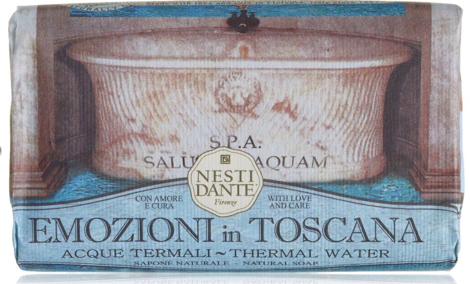 SAPONE VEGETALE EMOZIONI TOSCANA ACQUE TERMALI 250GR