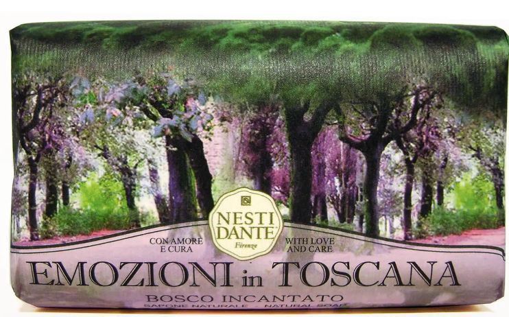 SAPONE VEGETALE EMOZIONI TOSCANA BOSCO INCANTATO 250GR