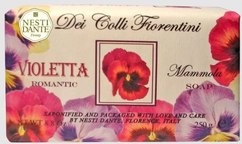 SAPONE VEGETALE DEI COLLI FIORENTINI VIOLETTA MAMMOLA 250GR