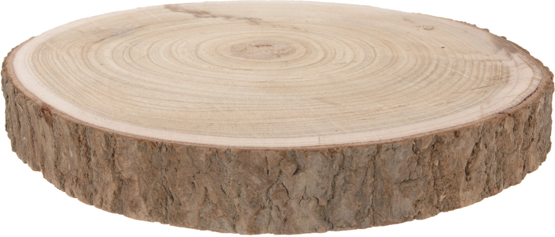 DISCO DECORATIVO IN LEGNO 34X3,5X29CM