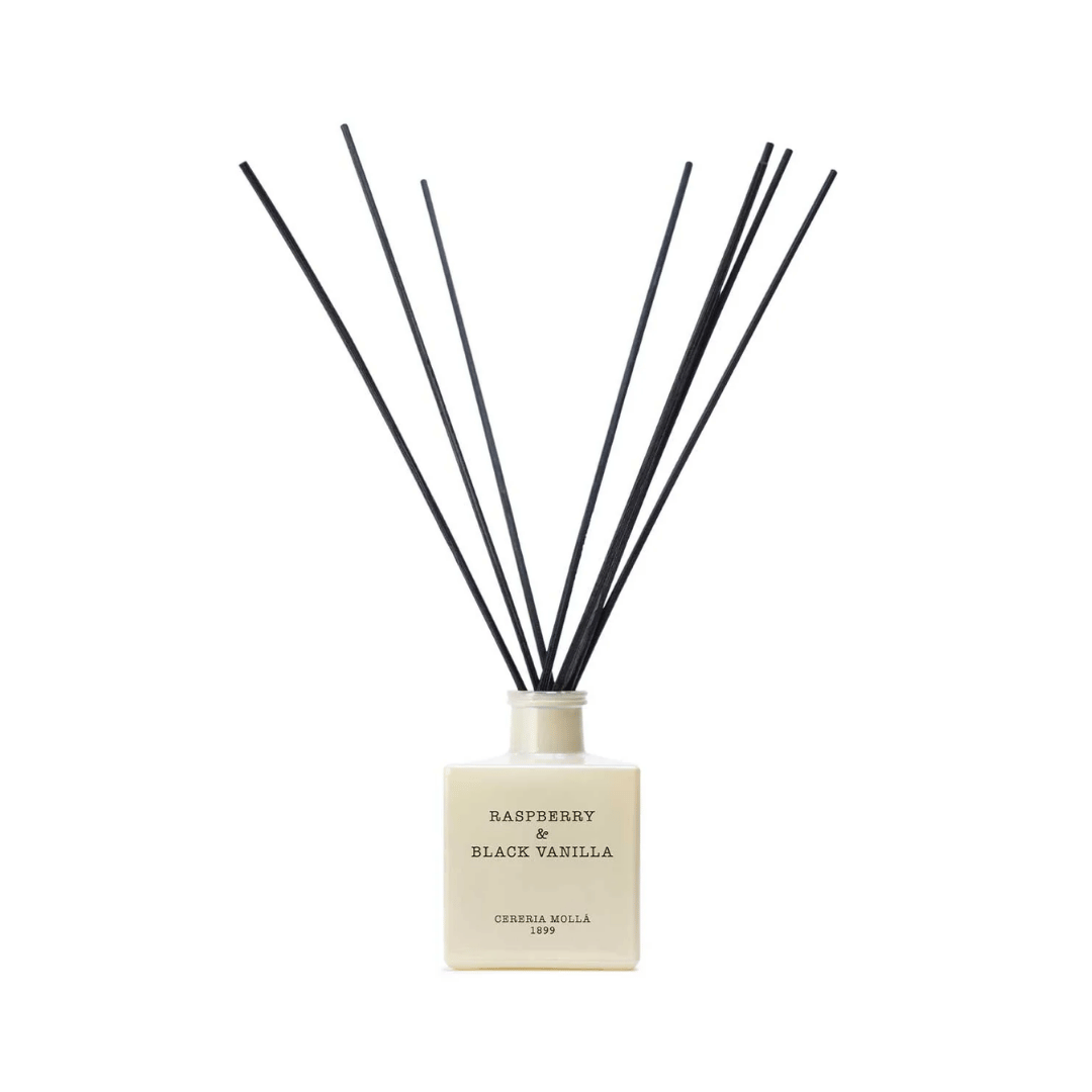 DIFFUSORE DI PROFUMO A BASTONCINI RASPBERRY & BLACK VANILLA 100ML