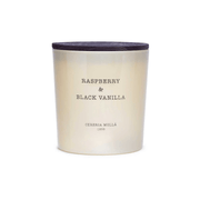 CANDELA XL 3 STOPPINI 600GR RASPBERRY & BLACK VANILLA