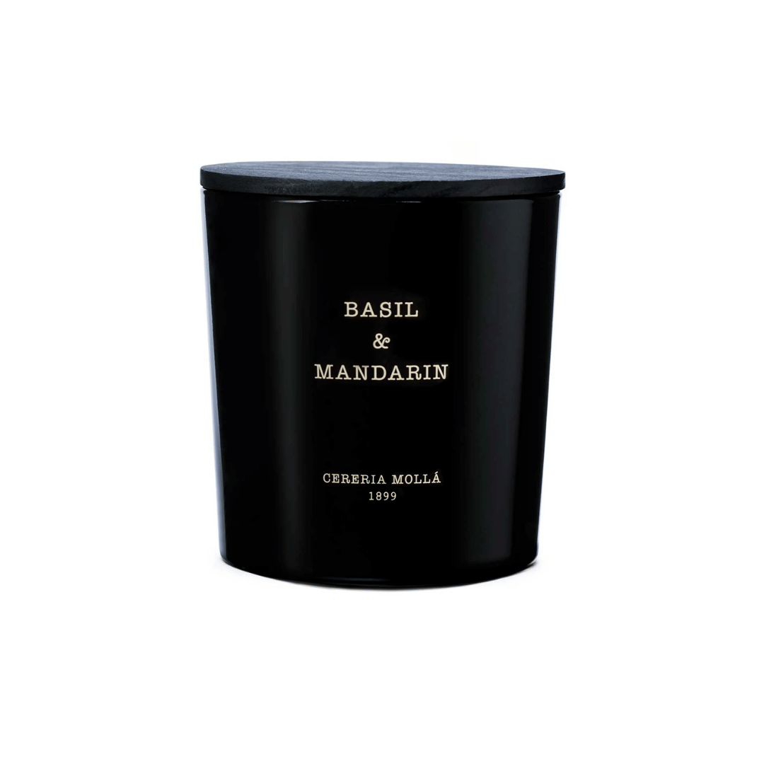 CANDELA XL 3 STOPPINI 600GR BASIL & MANDARIN