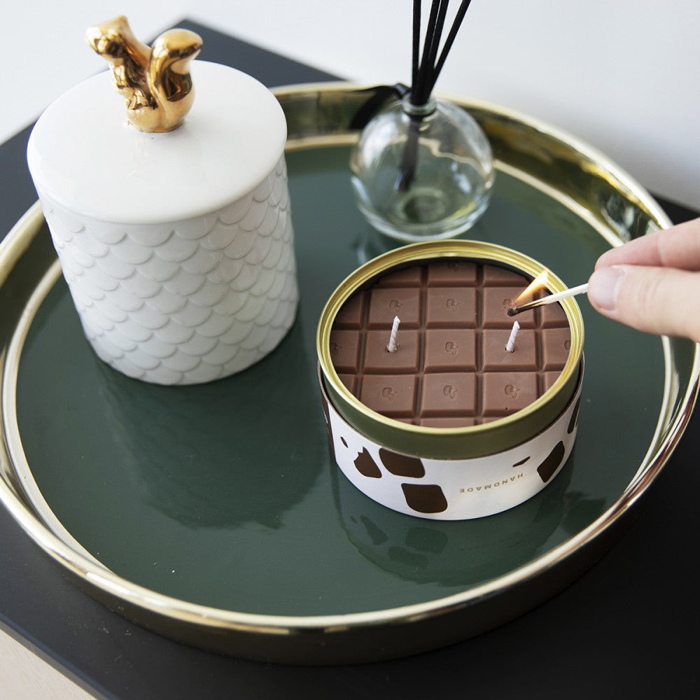 CANDELA BARRETTA DI CIOCCOLATO - CANDLE CHOCOLATE BAR