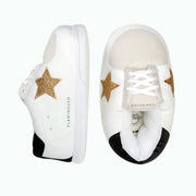 CIABATTE GIGANTI BIANCHE HOLLYWOOD GOLD, TAGLIA UNICA 35-46