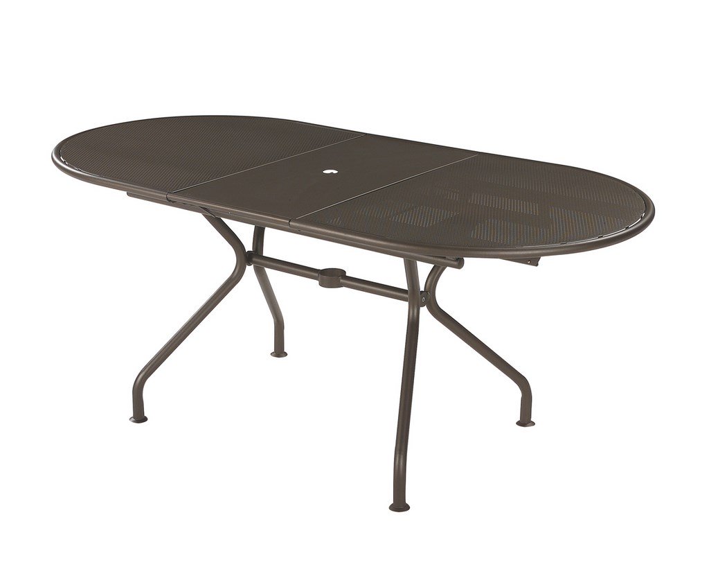 TAVOLO PIANO OVALE 140+40CM