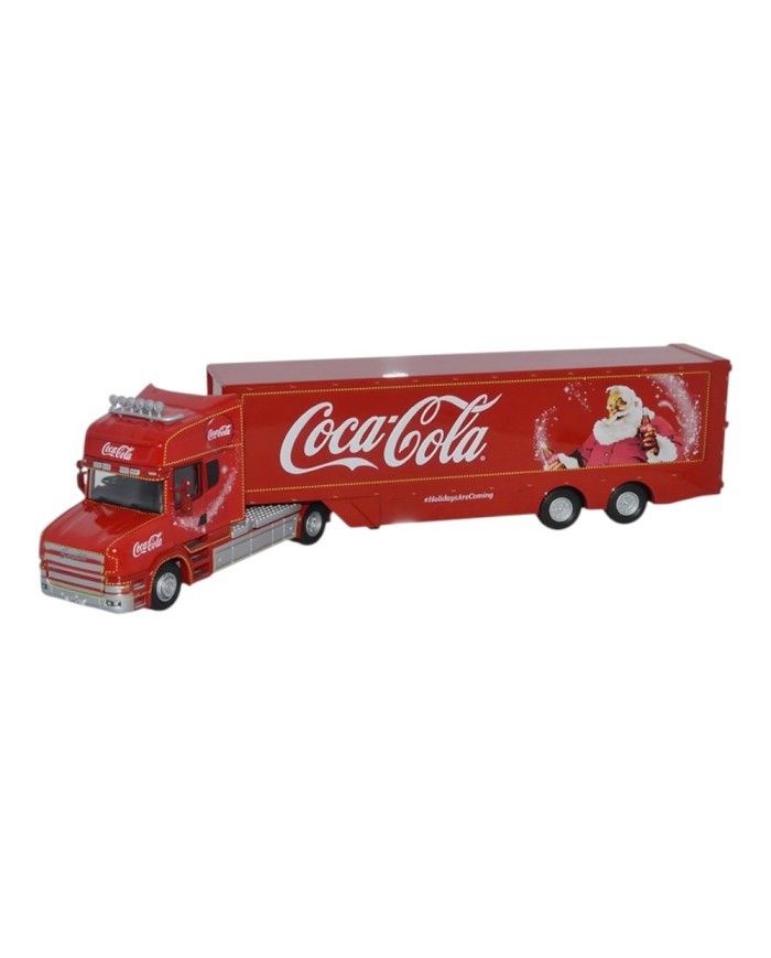 Camion Coca Cola OXFORD DIECAST, SCANIA T modellino natalizio