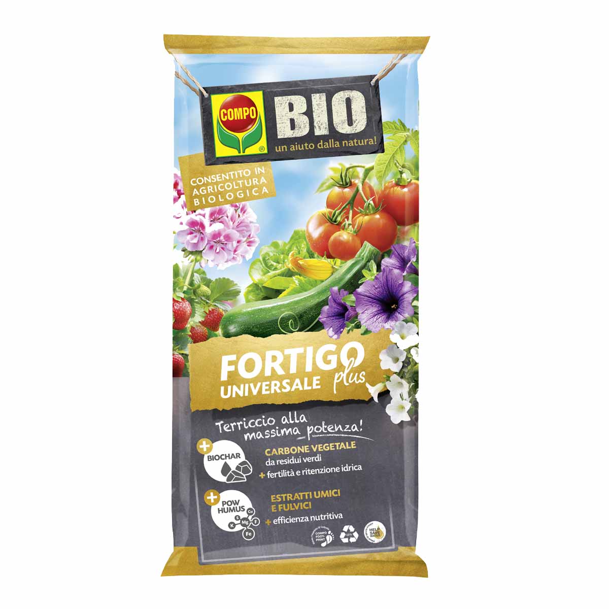 TERRICCIO COMPO BIO FORTIGO PLUS 20 LITRI
