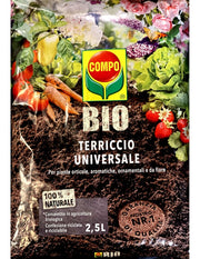 TERRICCIO UNIVERSALE COMPO BIO 2,5 LT