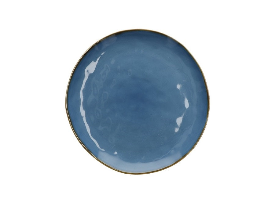 PIATTO FONDO D.21 CM BLU AVIO CONCERTO