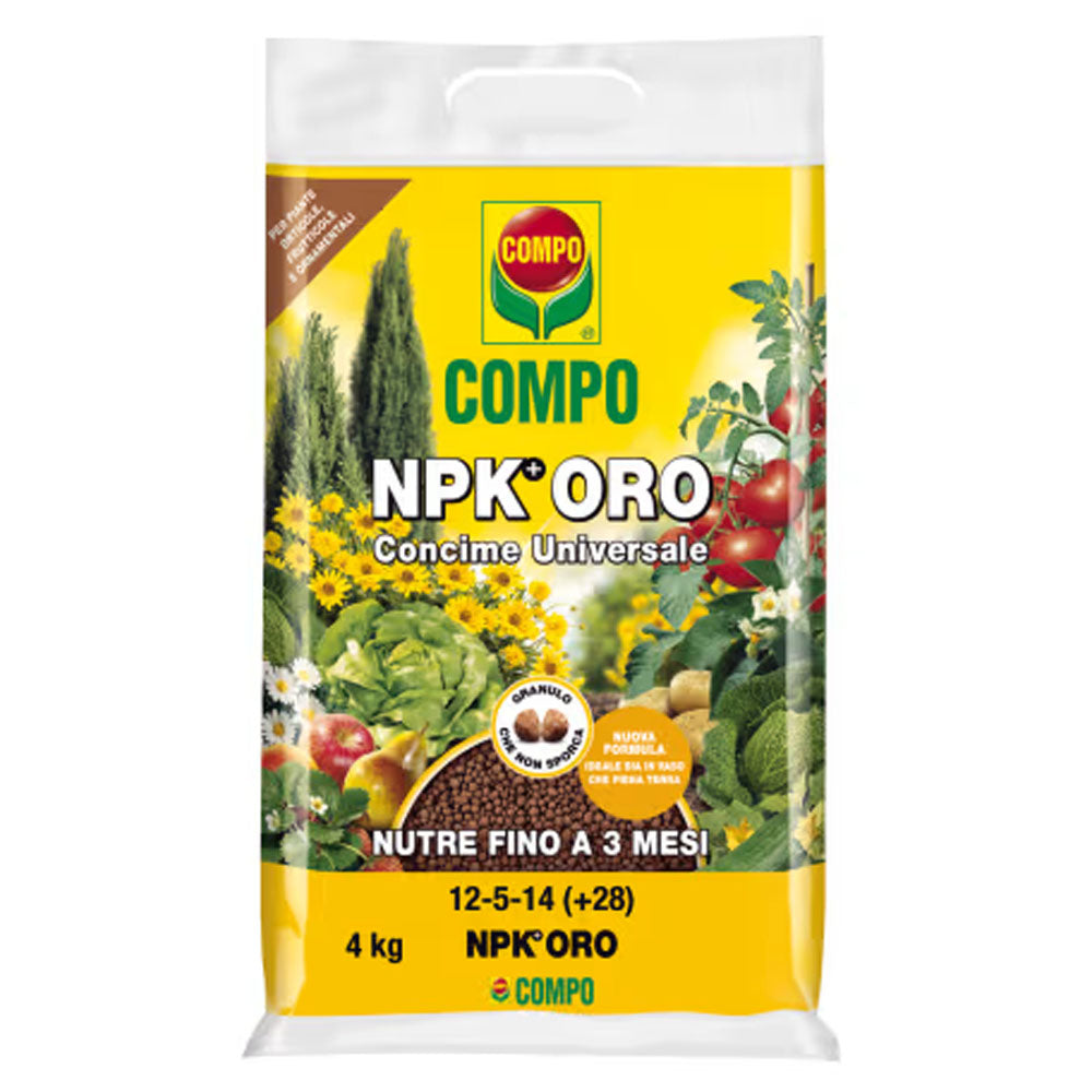 CONCIME UNIVERSALE NPK+ COMPO ORO 4KG