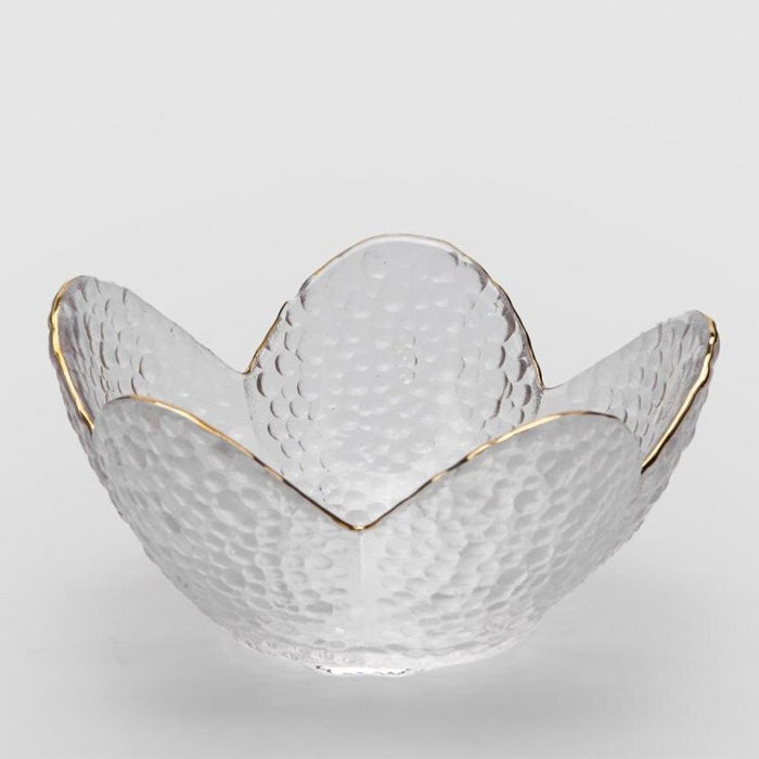 CONTENITORE IN VETRO "GOLDRIM" Ø12XH6CM 120ML