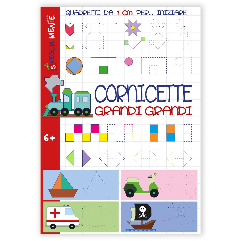 LIBRO DI CORNICETTE GRANDI GRANDI