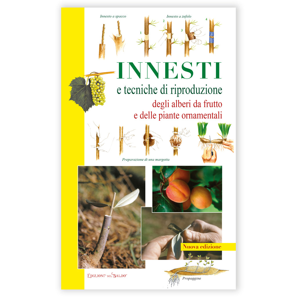 LIBRO INNESTI E TECNICHE DI RIPRODUZIONE ALBERI DA FRUTTO E ORNAMENTALI