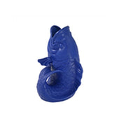 VASO BLUBB IN CERAMICA, COLORE BLU, 35X30X44CM