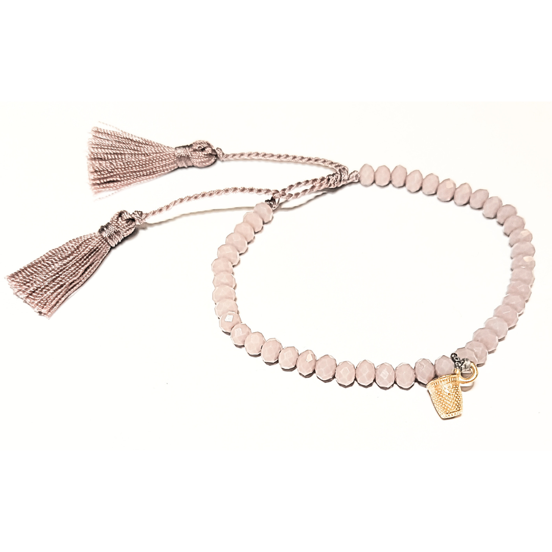 BRACCIALE CRYSTAL CON DITALE COLORE A SCELTA