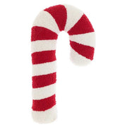 CUSCINO A FORMA DI BASTONCINO DI ZUCCHERO, 33X16CM, ROSSO E BIANCO