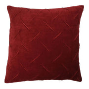 CUSCINO MAHA, 45X45, ROSSO