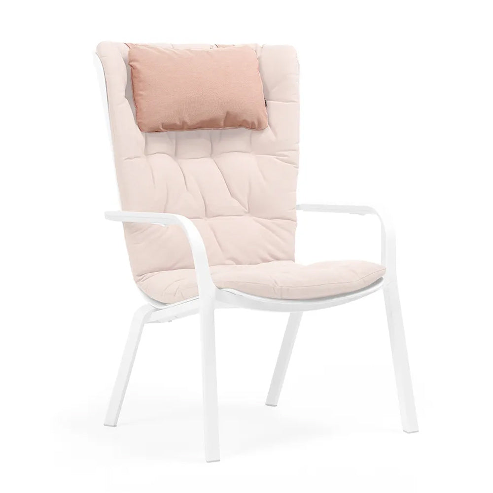 CUSCINO POGGIATESTA FOLIO ROSA SUNBRELLA