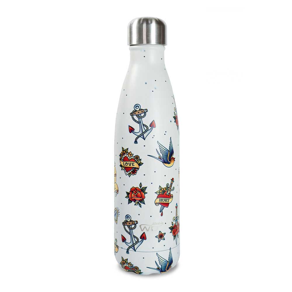 BOTTIGLIA TERMICA 500ML DECORAZIONE TATUAGGI