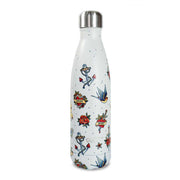 BOTTIGLIA TERMICA 500ML DECORAZIONE TATUAGGI