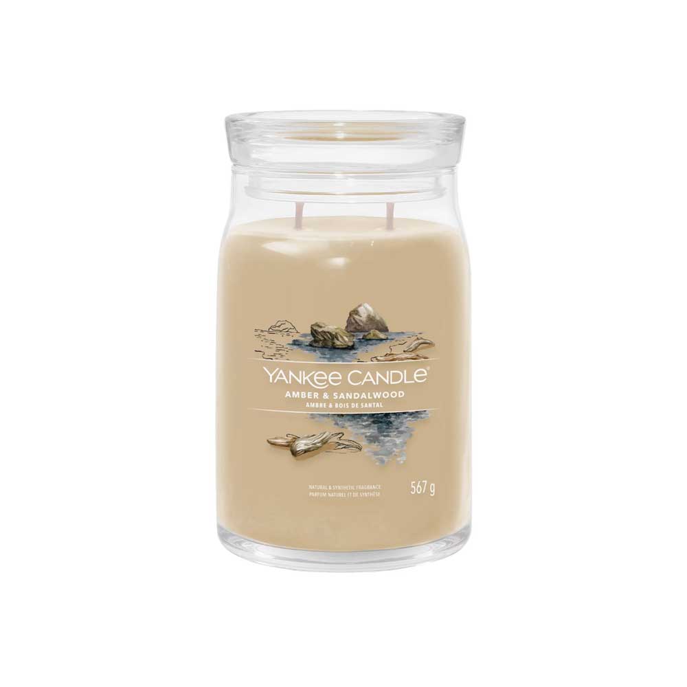 CANDELA GRANDE SIGNATURE AMBER & SANDALWOOD