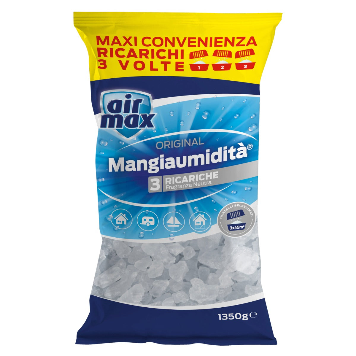 AIR MAX  RICARICA NEUTRA 1350GR CRISTALLI