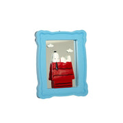 BLOGO Specchio con Cornice 3D "Snoopy sulla Cuccia"