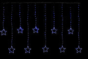 TENDA PIOGGIA DI STELLE 350 NANOLED BIANCO GHIACCIO DA ESTERNO 3.60X1,5 MT
