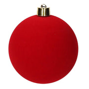 Pallina di Velluto D.25x25h cm Rosso