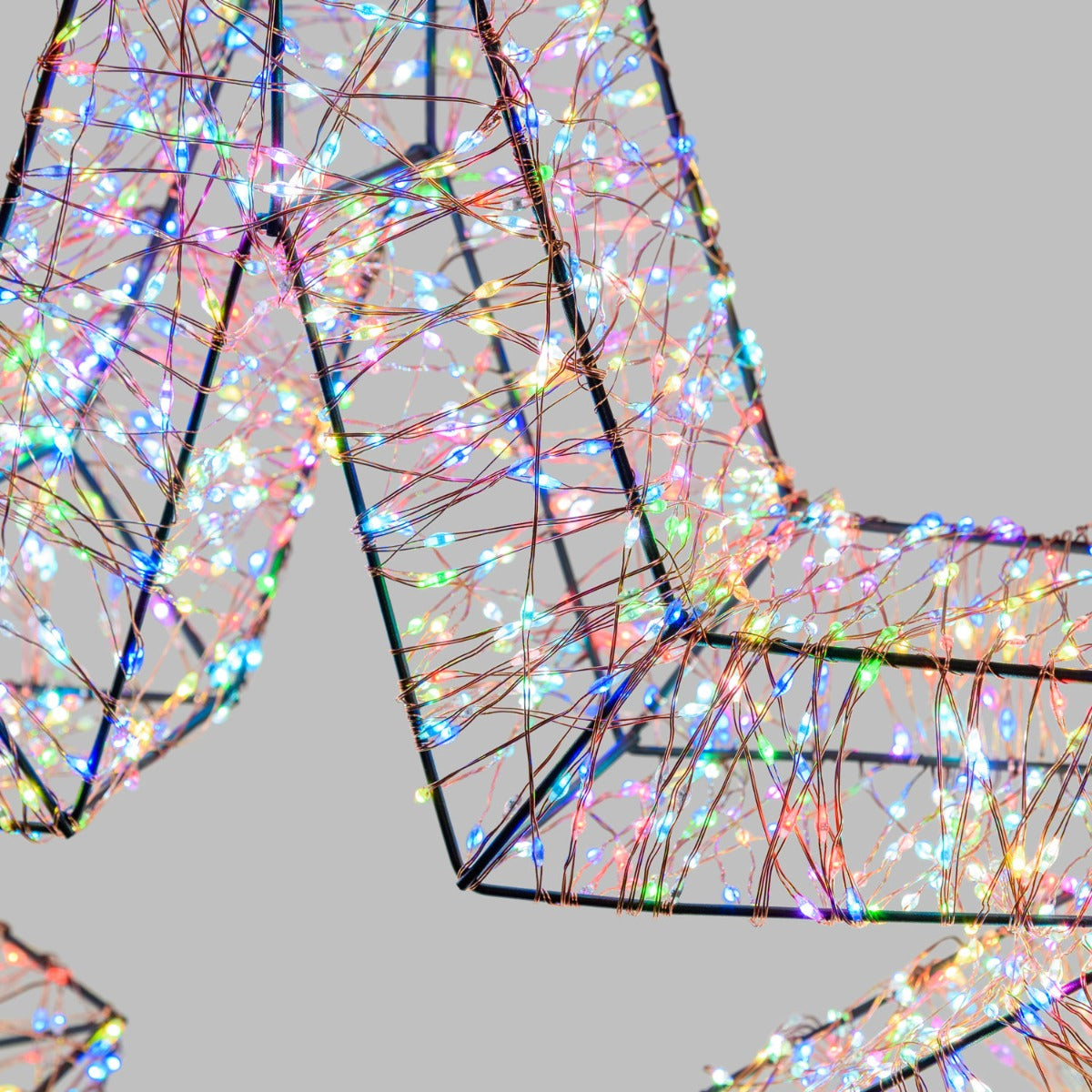 STELLA LUMINOSA 3D MARRONE D.75CM 3500 MICROLED RGB