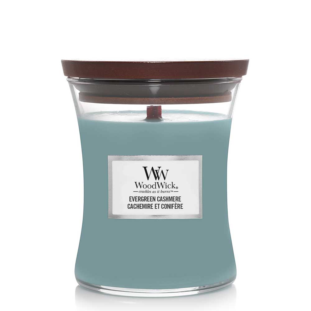 CANDELA CLESSIDRA MEDIA MEDIUM HOURGLASS EVERGREEN CASHMERE