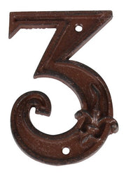 NUMERO 3 IN GHISA APPENDIBILE