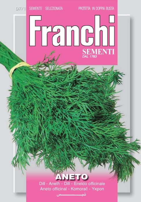BUSTINA SEMI DI ANETO