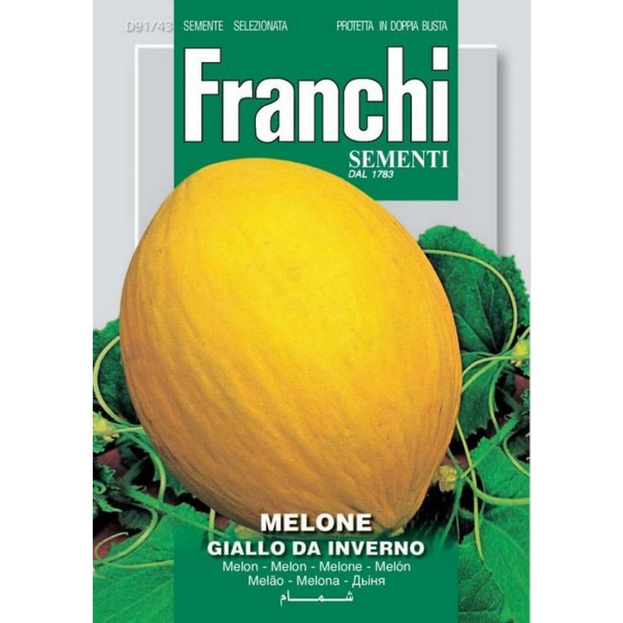 SEMI MELONE GIALLO INVERNO 3 DOPPIA BUSTA