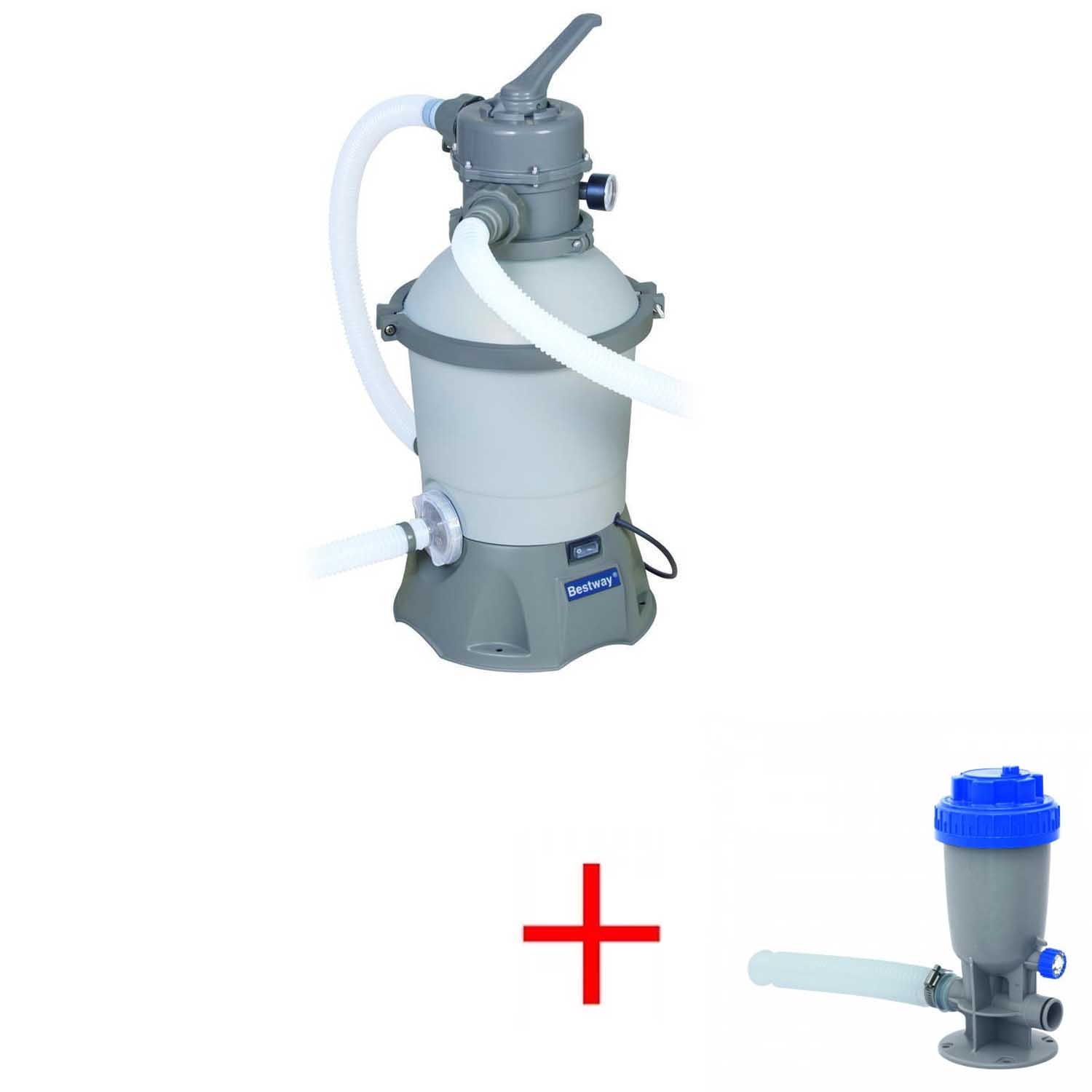 OFFERTA FILTRO A SABBIA FLOWCLEAR 2006 LT/ORA + DOSATORE