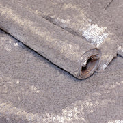 TESSUTO DECORATIVO CON PAILLETTES 25X300CM ARGENTO