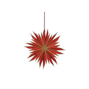Pendente Fiore H.18 D.20 cm Rosso