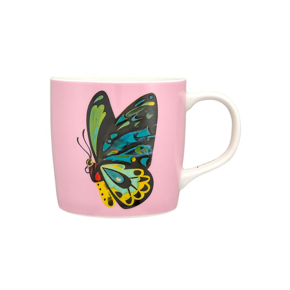 Tazza Pete Cromer Garden Party 370 ml Farfalla Rosa Maxwell & Williams