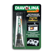DIAVOLINA PIASTRE & FORNELLI ANTIRUGGINE METALIZZANTE TUBETTO 50 GR