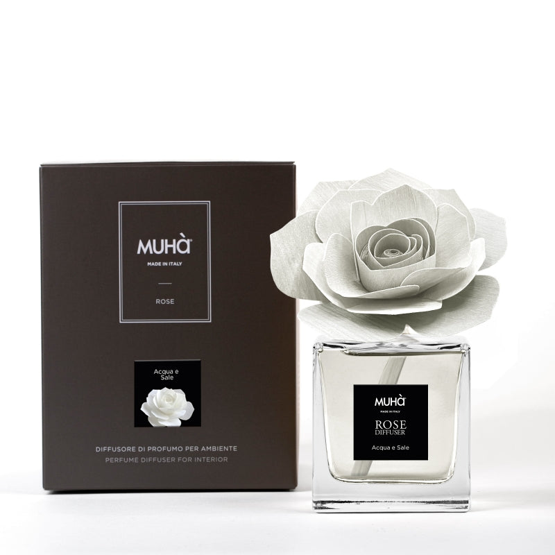 PROFUMATORE D'AMBIENTE ROSA DIFFUSER ACQUA E SALE 100 ML