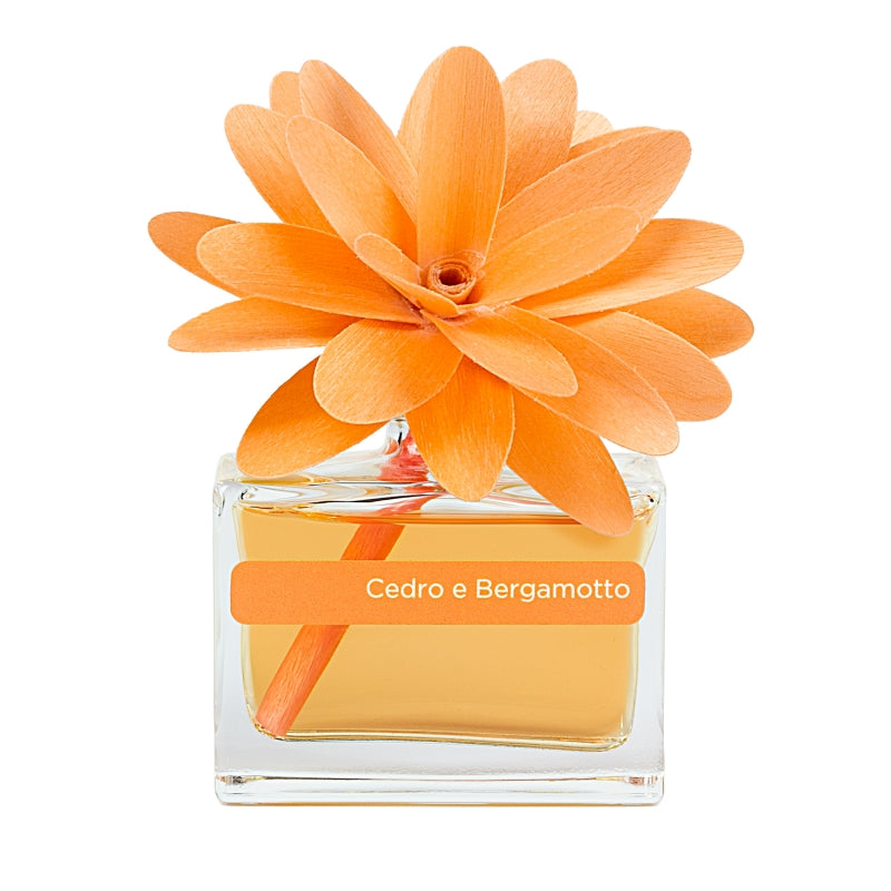 PROFUMATORE D'AMBIENTE FLOWER DIFFUSER CEDRO E BERGAMOTTO 30 ML