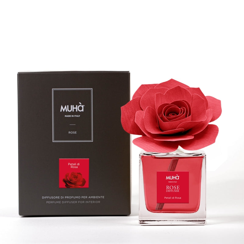 PROFUMATORE D'AMBIENTE ROSA DIFFUSER PETALI DI ROSA 100 ML