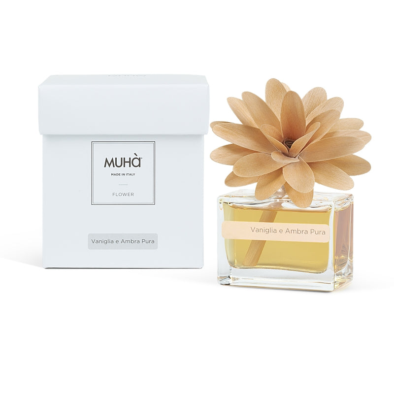 PROFUMATORE D'AMBIENTE FLOWER DIFFUSER VANIGLIA E AMBRA PURA 30 ML