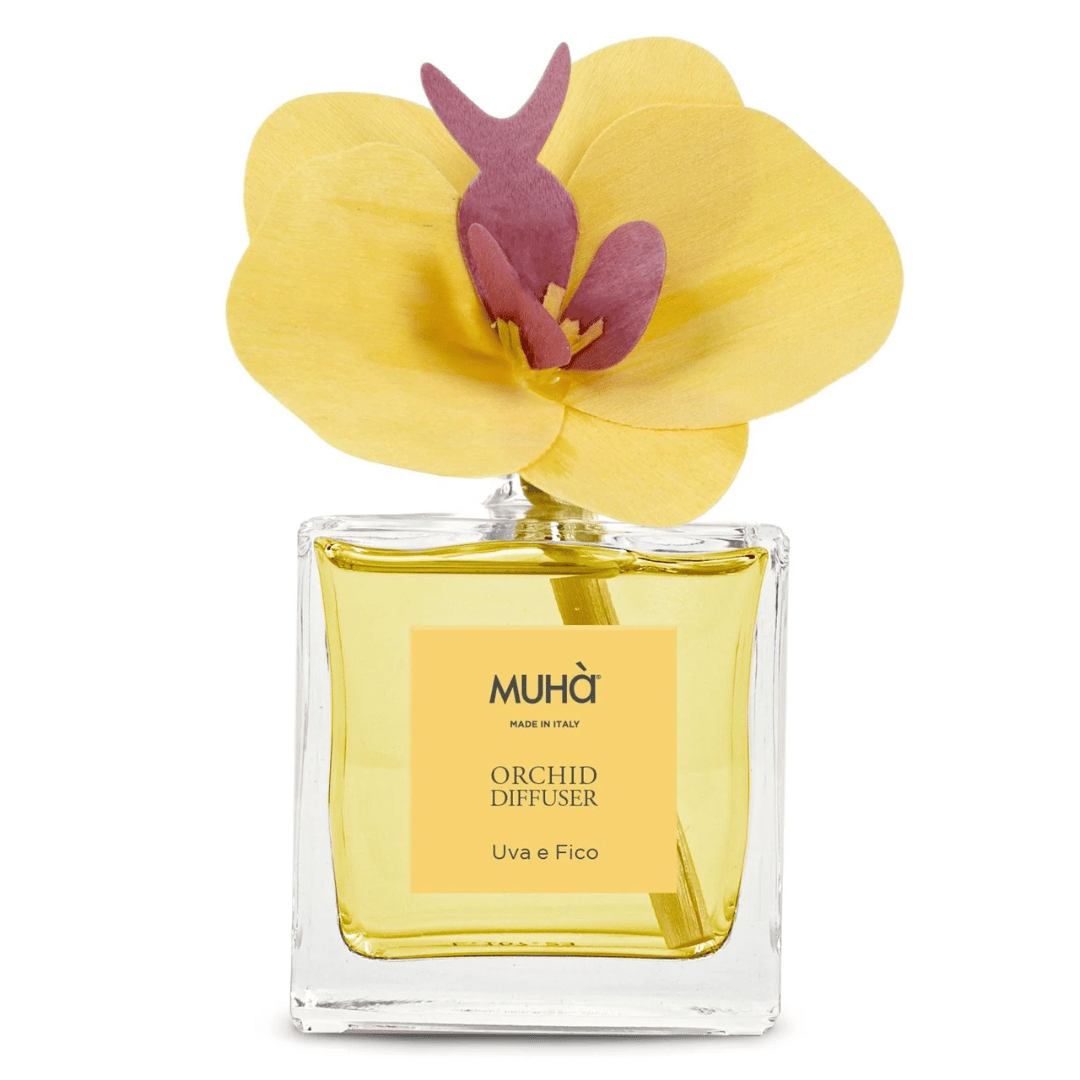 DIFFUSORE ORCHIDEA 100ML GIALLA UVA/FICO