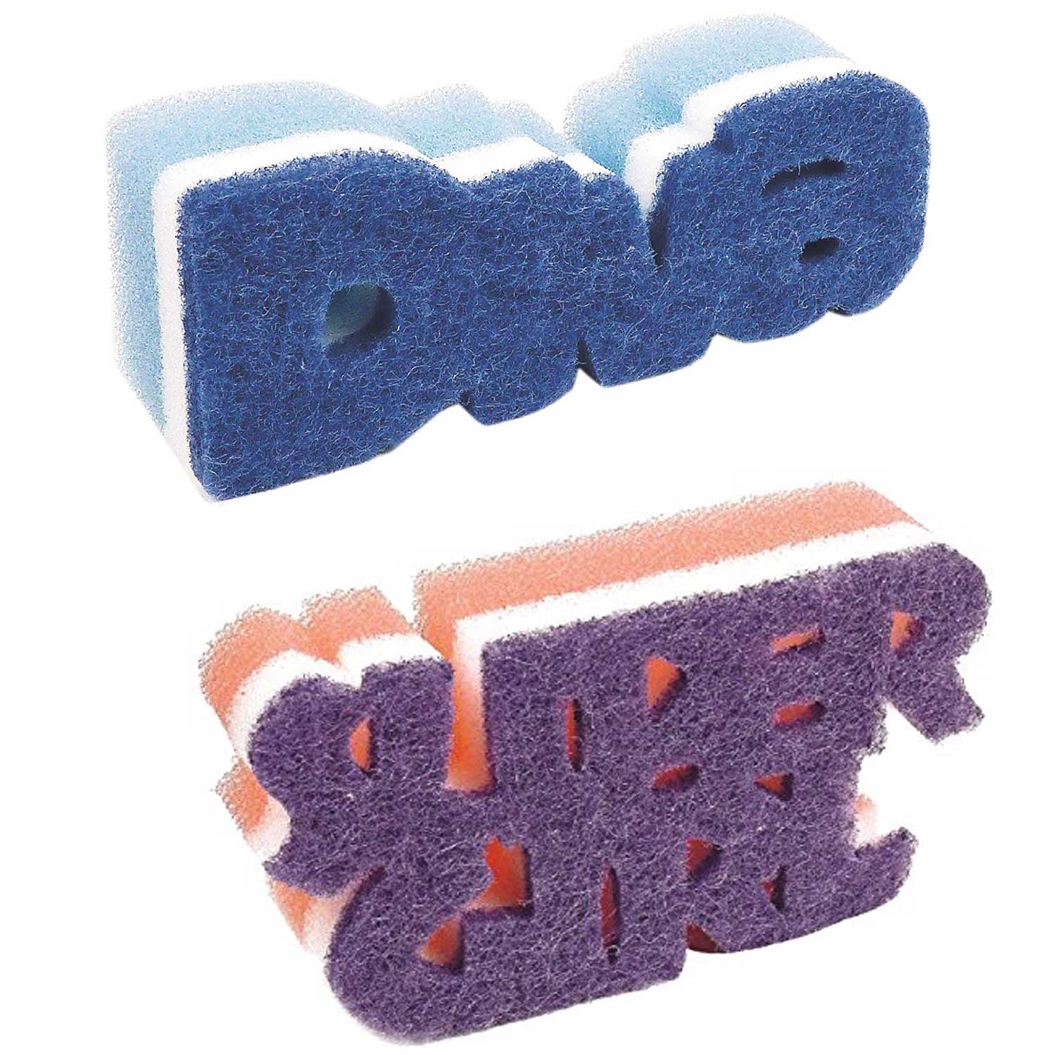 MESSAGE IN A SPONGE DILLO CON UNA SPUGNA! ASSORTITE