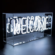 NEON LUMINOSO WELCOME WHITE