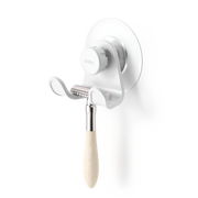 Gancio Doppio Adesivo Flex 8 x 6 x 6 cm Bianco Umbra