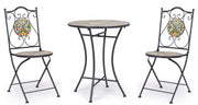 SET BISTROT NAXOS TAVOLO 60CM + 2 SEDIE